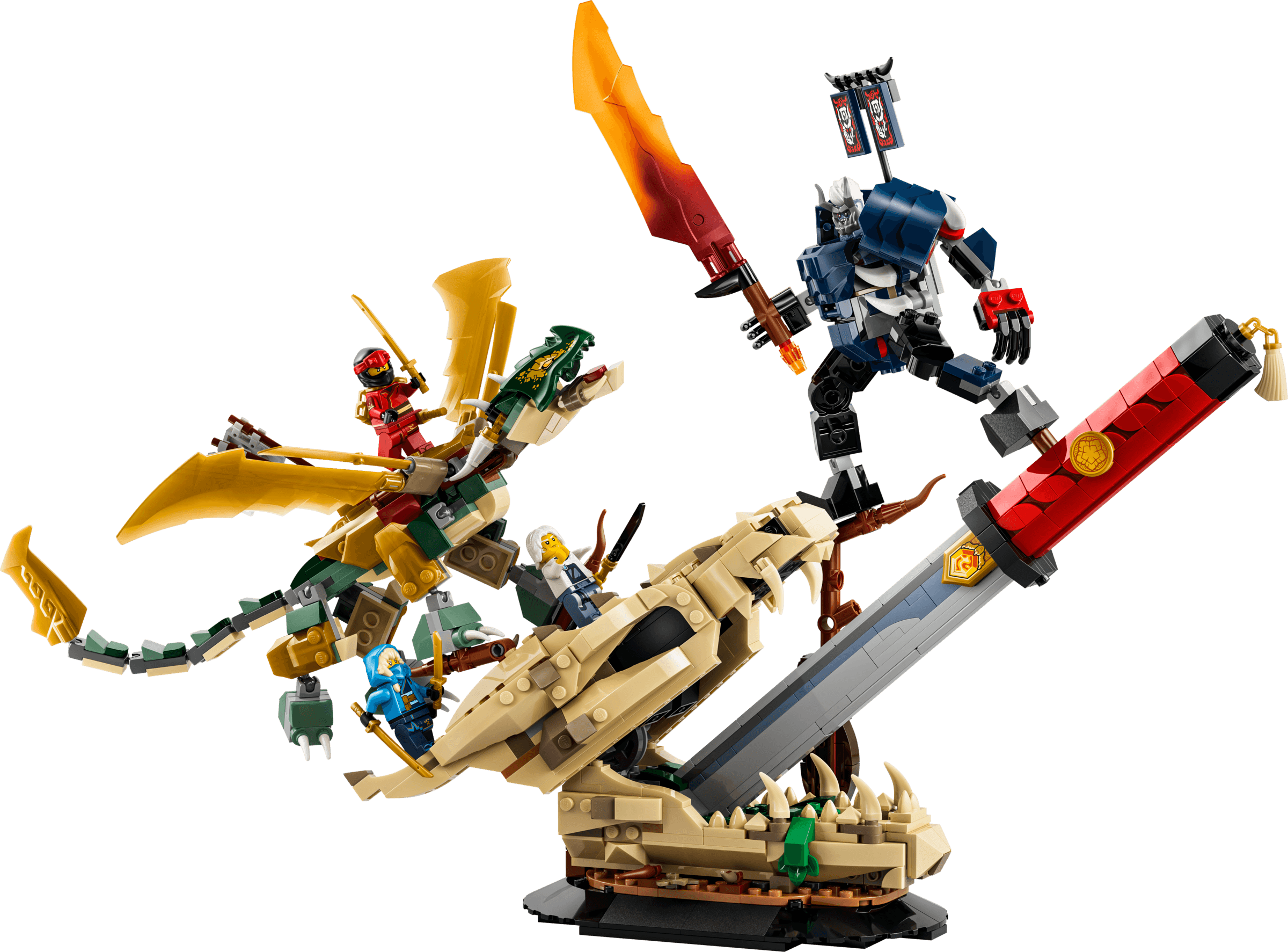 LEGO NINJAGO 71871 Batalla en la Espada del Dragón
