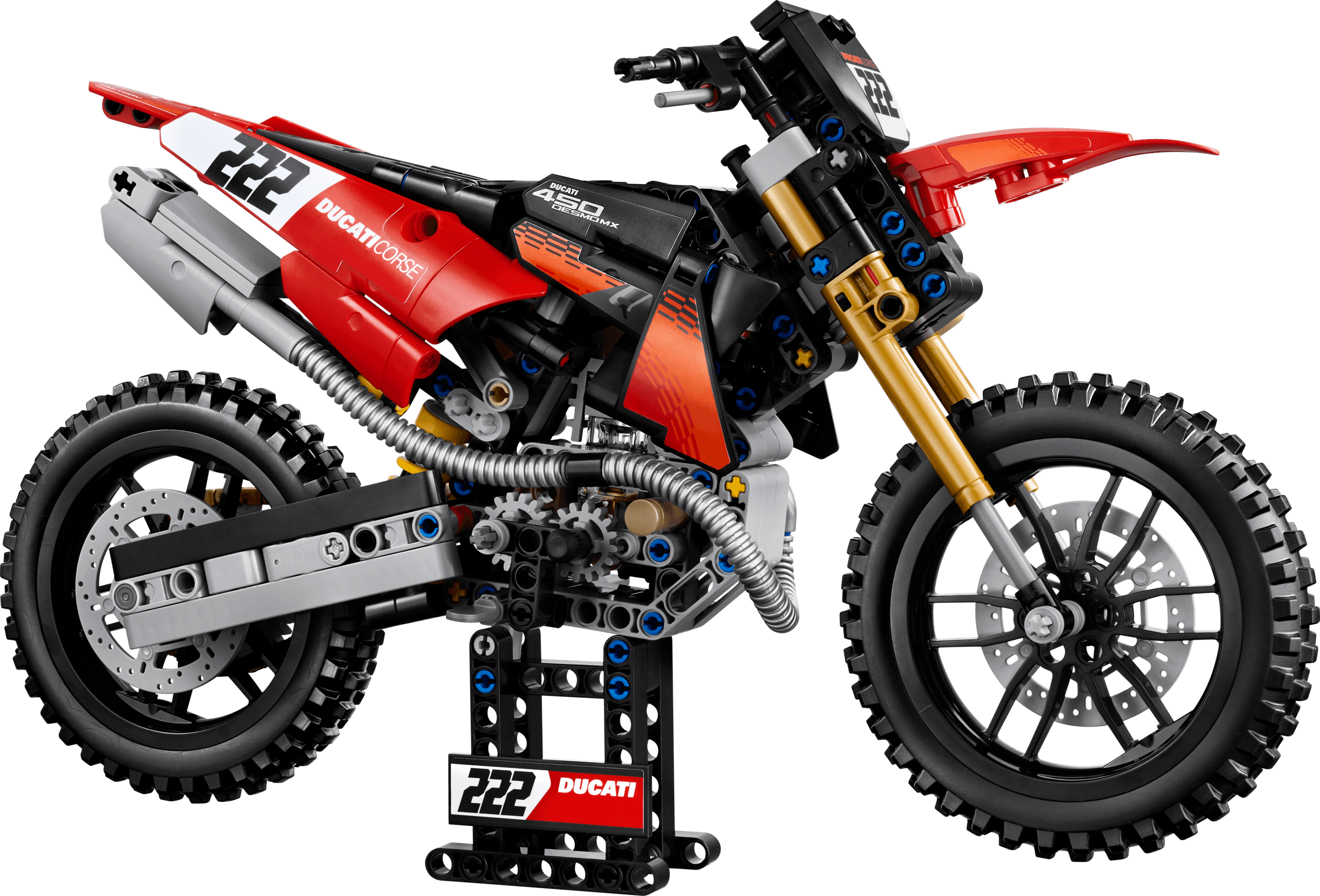 LEGO Technic 42238 Moto Ducati Desmo450 MX Factory