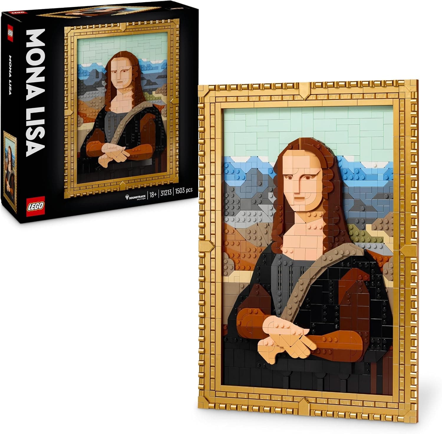 LEGO Art Cuadro Mona Lisa Leonardo da Vinci 31213