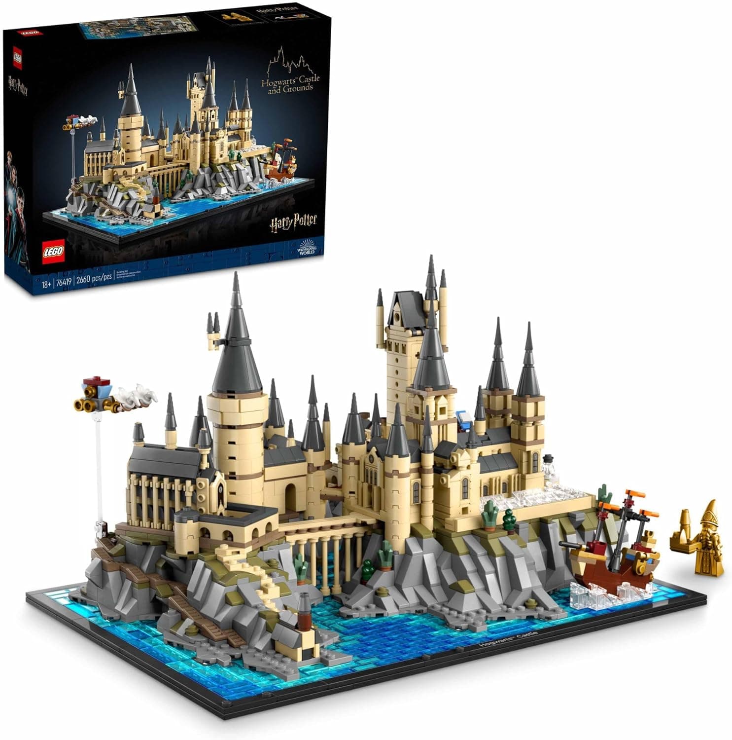 LEGO Harry Potter Castillo y Terrenos de Hogwarts 76419