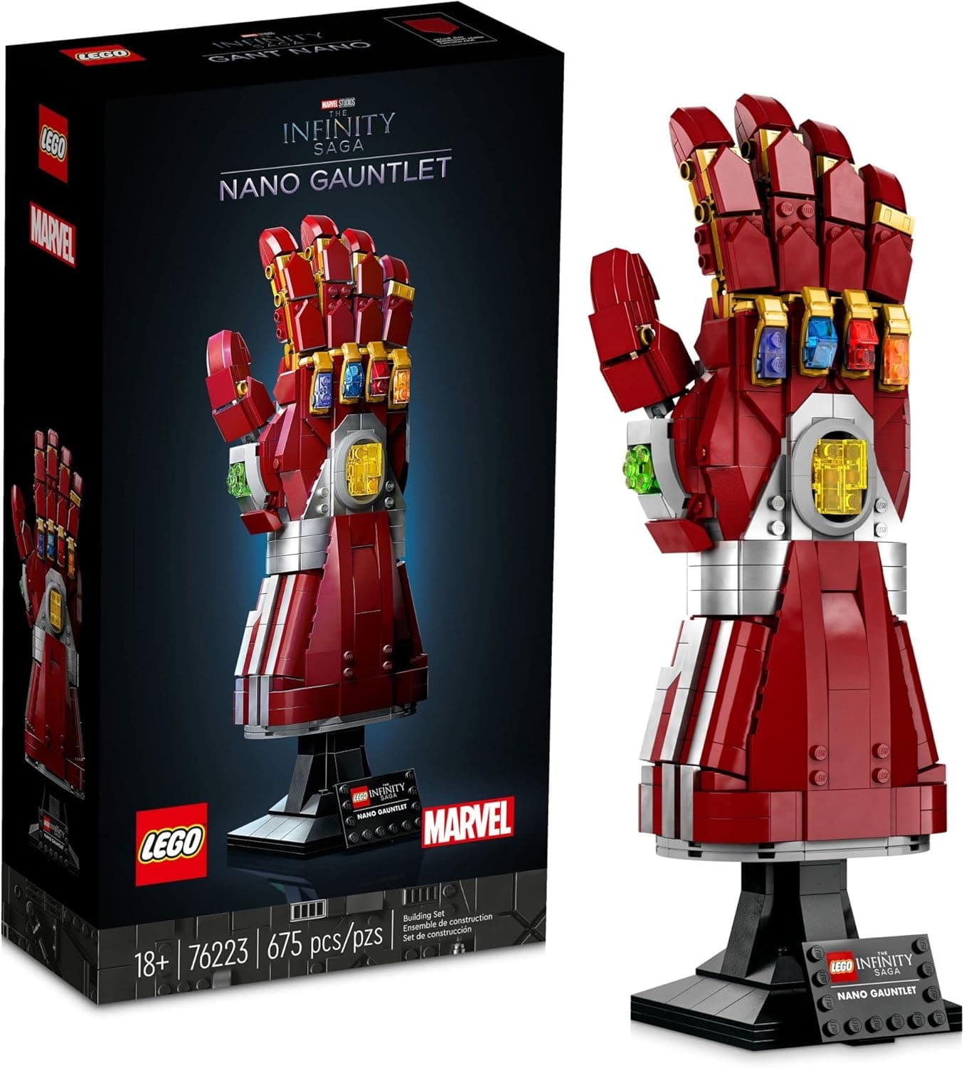 LEGO Marvel Nano Gauntlet 76223 (Guantelete de Iron Man)