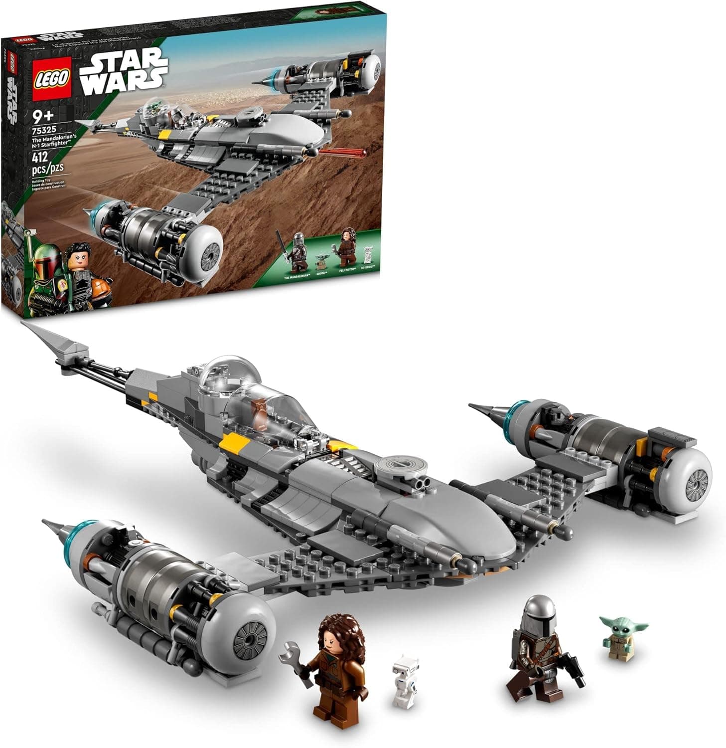 LEGO Star Wars The Mandalorian's N-1 Starfighter 75325